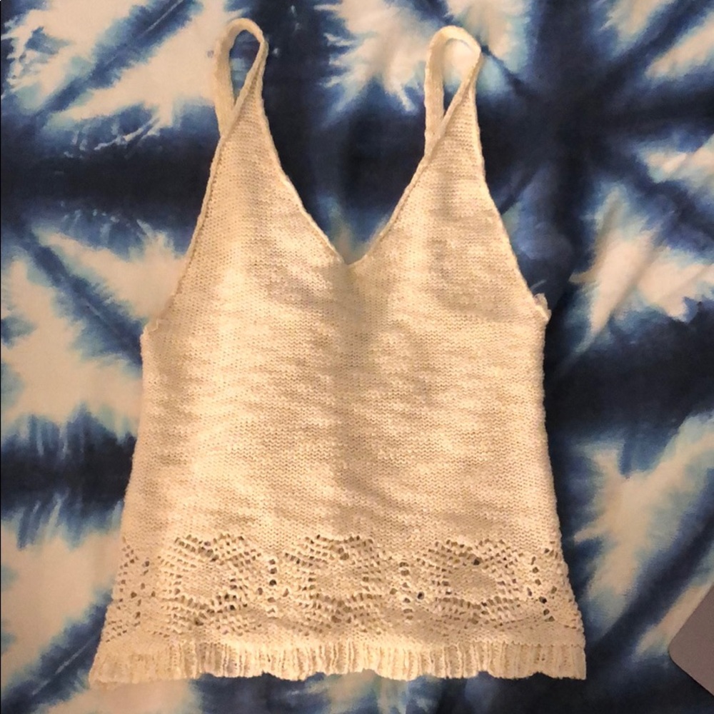 Brandy Crochet Tank Top